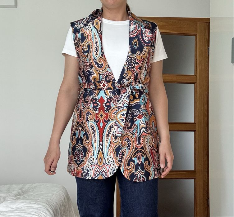 Kamizelka Zara wielokolorowa. M rozmiar.