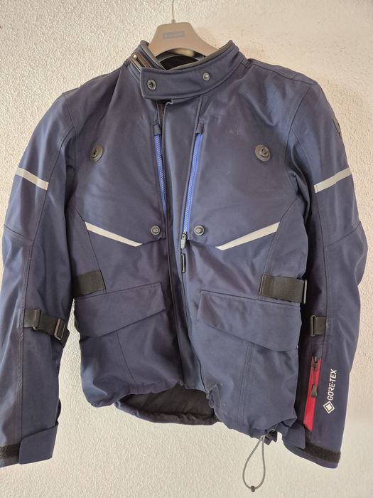 Casaco moto Revit Vertical GTX azul L como novo