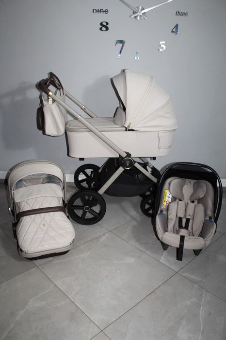 Jak Nowy! Wózek 3w1 Venicci Upline Stone Beige