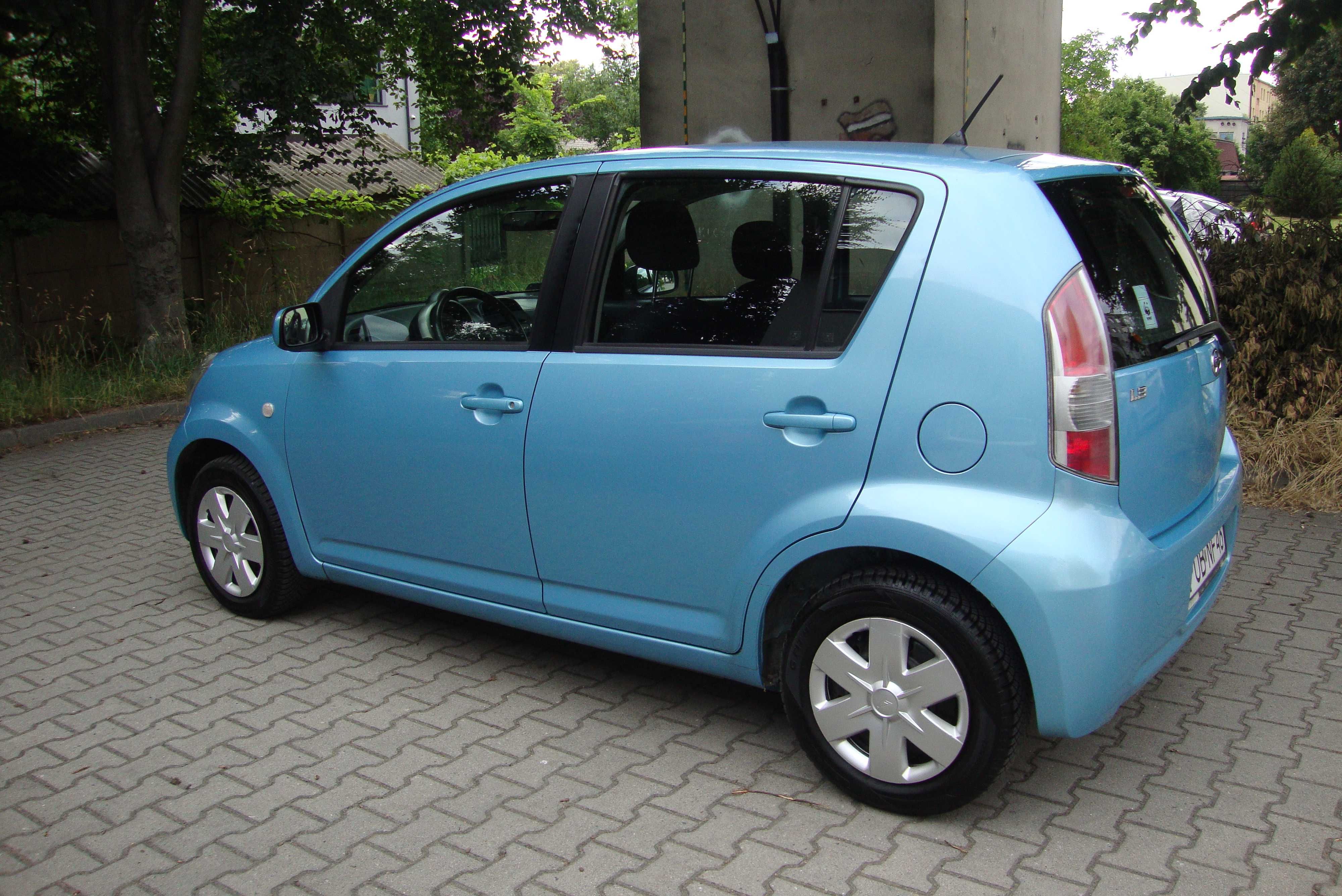 Daihatsu SIRION, benzyna 1,3, 2007r.,SUPER STAN, Możliwa zamian