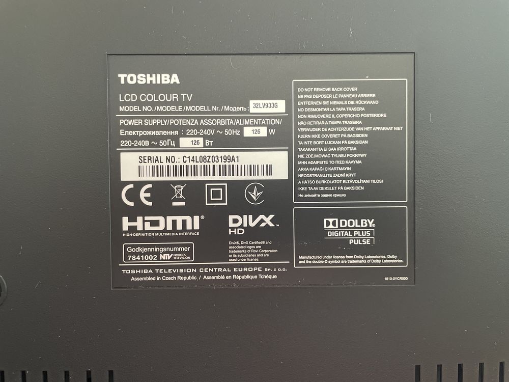 Televisão Toshiba