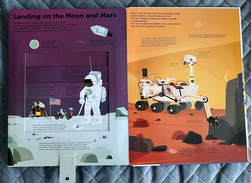 Книга «The ultimate book of space» англійською мовою