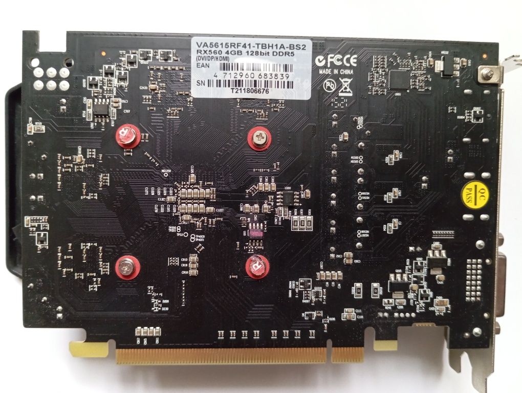 Відеокарта Biostar RX560 4GB, GDDR5, 128 bit