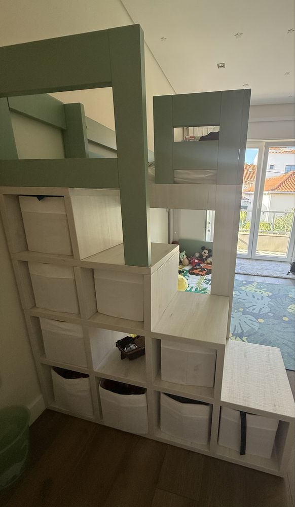 Vende Cama  crianças beliche quase novo