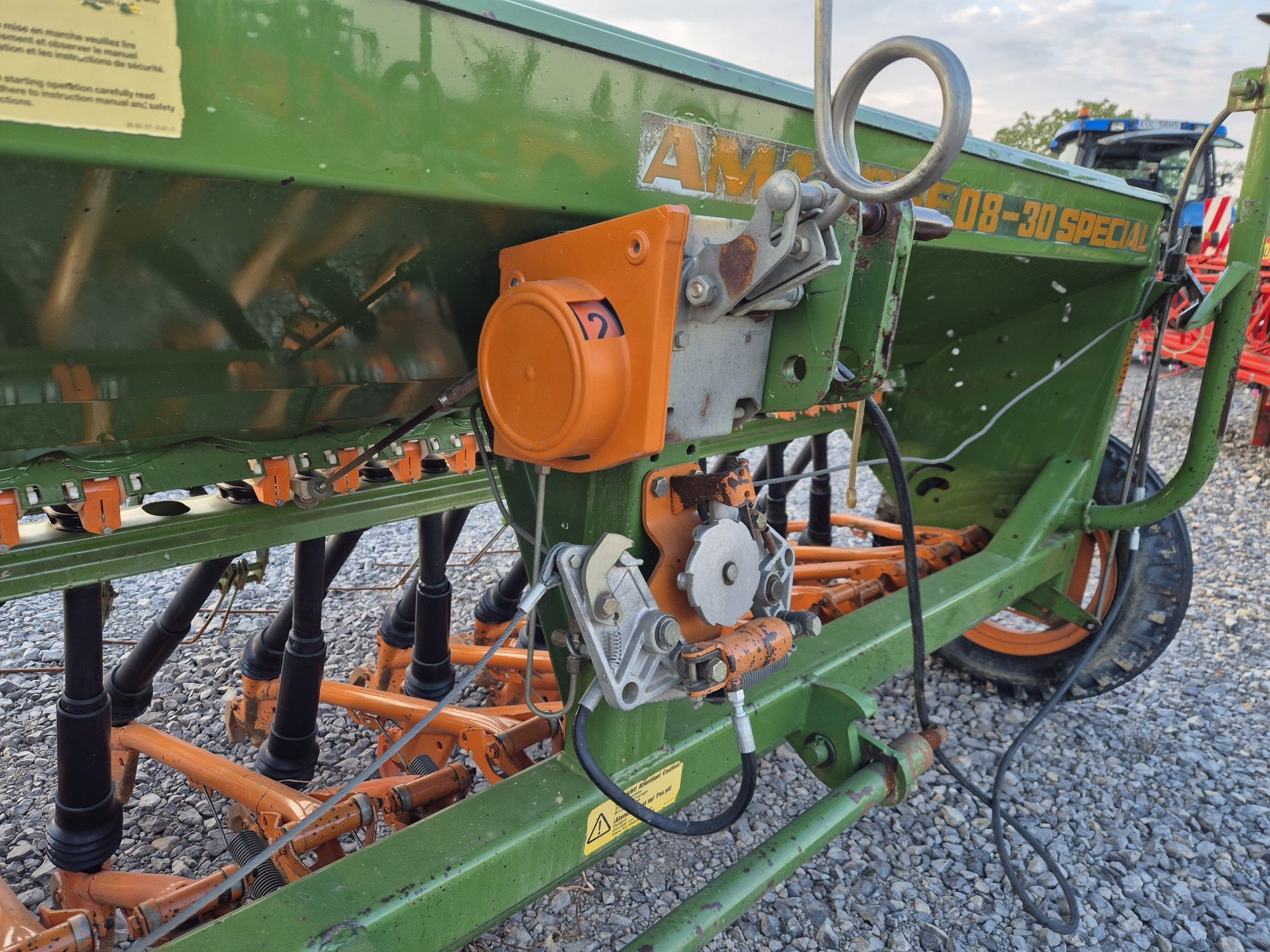 Amazone D8 3m Special sciezki znaczniki podest d7 d9