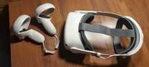 Oculus Quest 2 128 GB + Sztywna Opaska i Dodatkowa Bateria