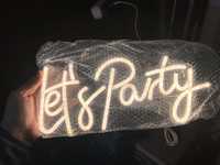 Nowy neon/Ledon let’s Party