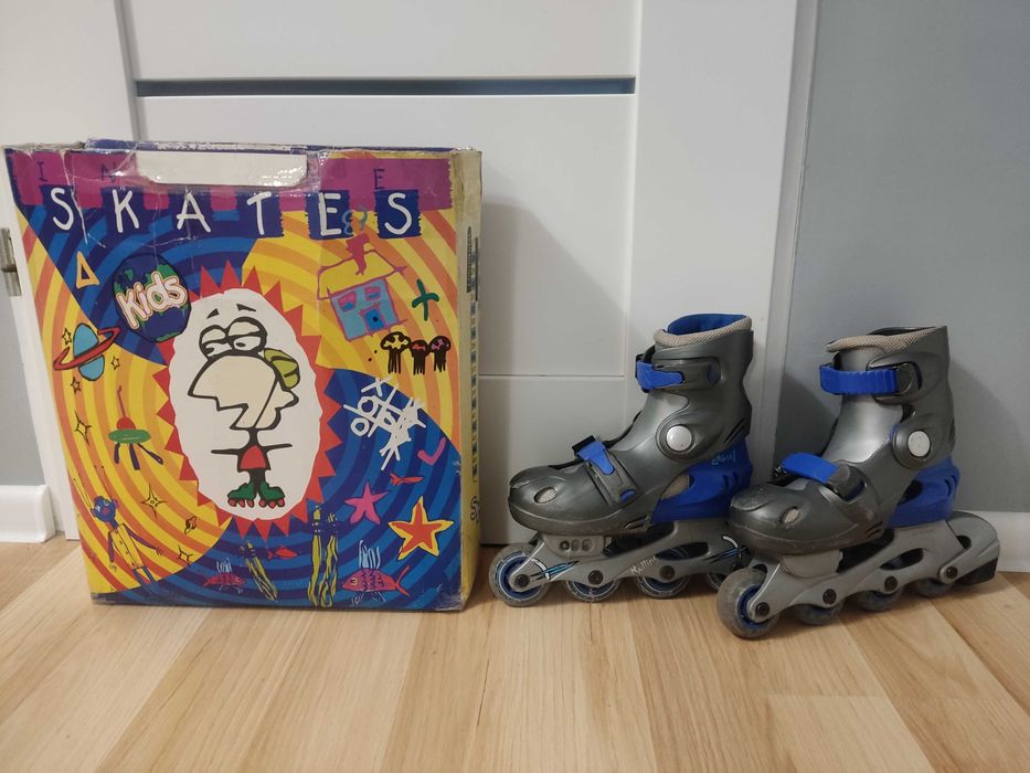 łyżworolki rolki 32-36