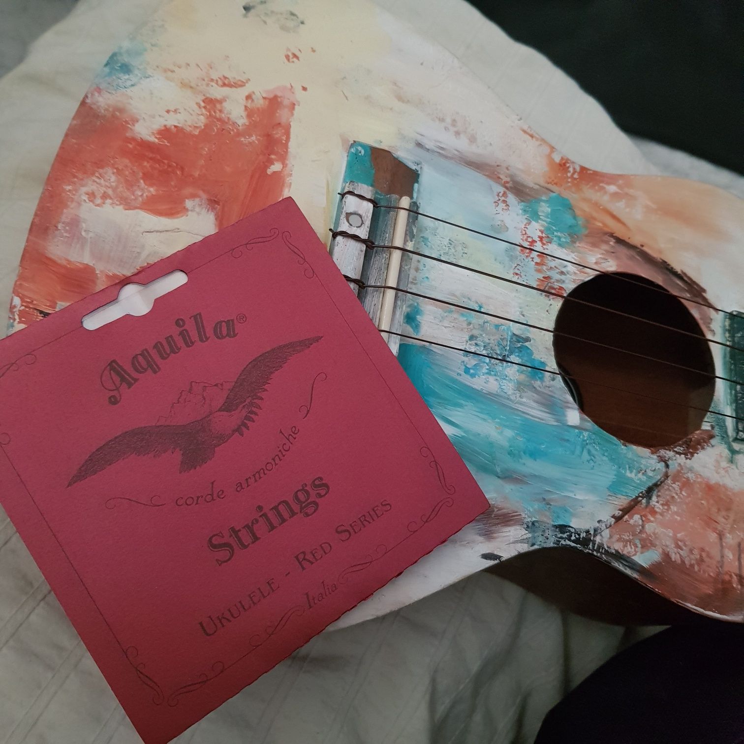 Struny do ukulele Aquila Red Series