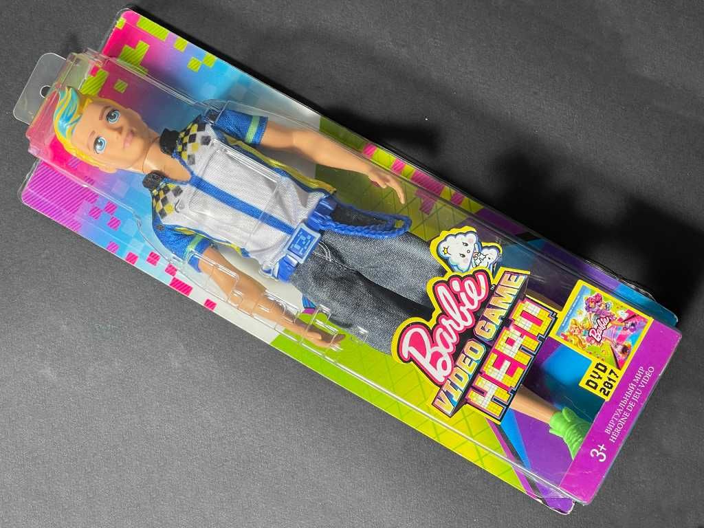 lalka Barbie - KEN video game HERO - DWT09