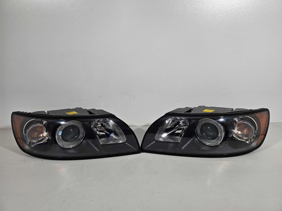 Volvo V50 S40 Lampy Przód Przednie Komplet Lewa + Prawa Ładne Europa