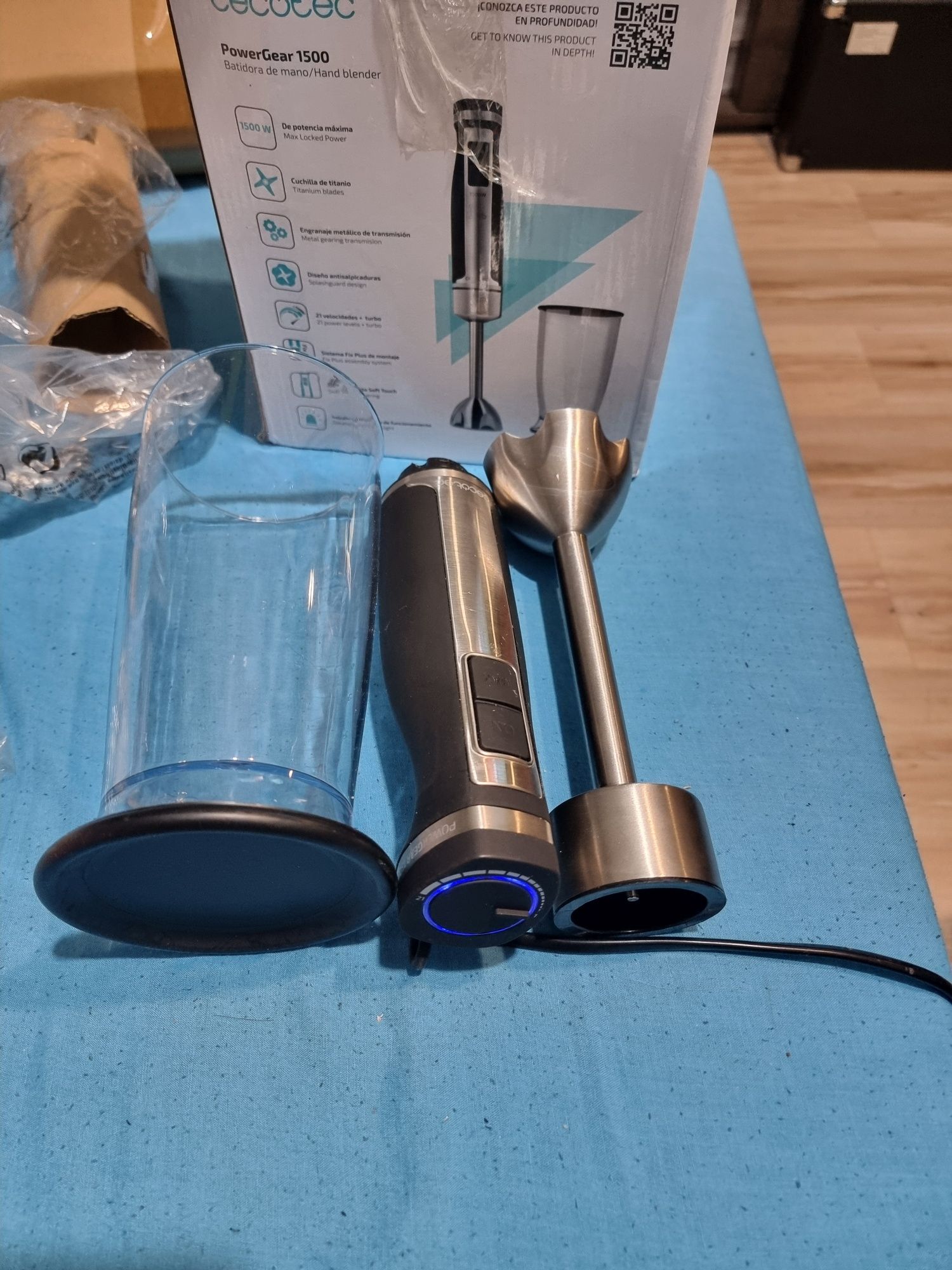 Blender ręczny CECOTEC Power Gear 1500