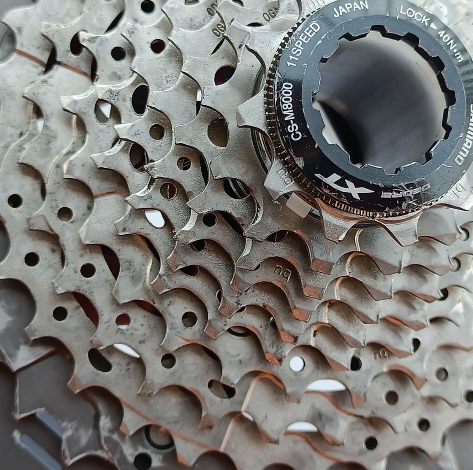 Bdb! SHIMANO DEORE XT 11rz 11-46T CS M8000 kaseta slx