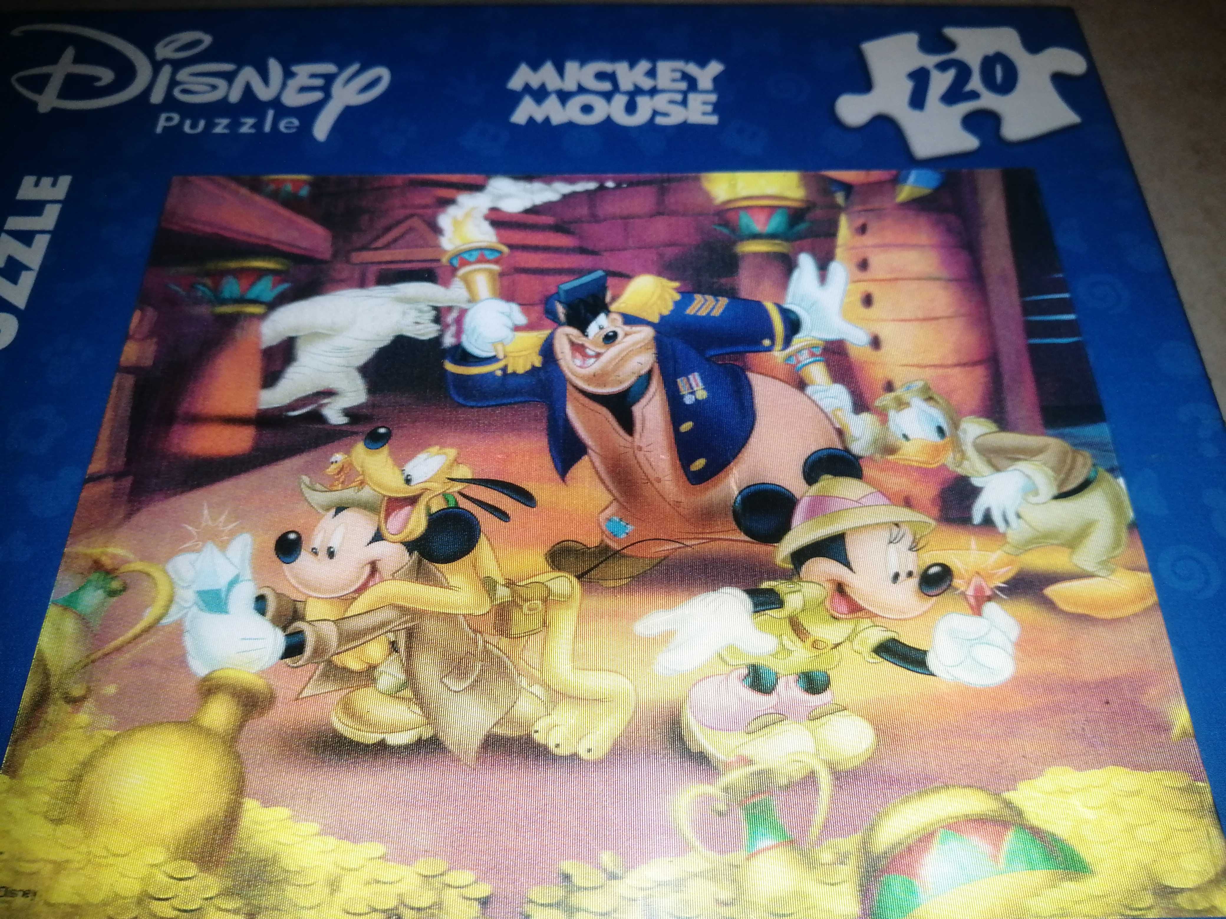 Nowe puzzle 3D Disney_Mickey Mouse 120 elementów firmy Trefl.