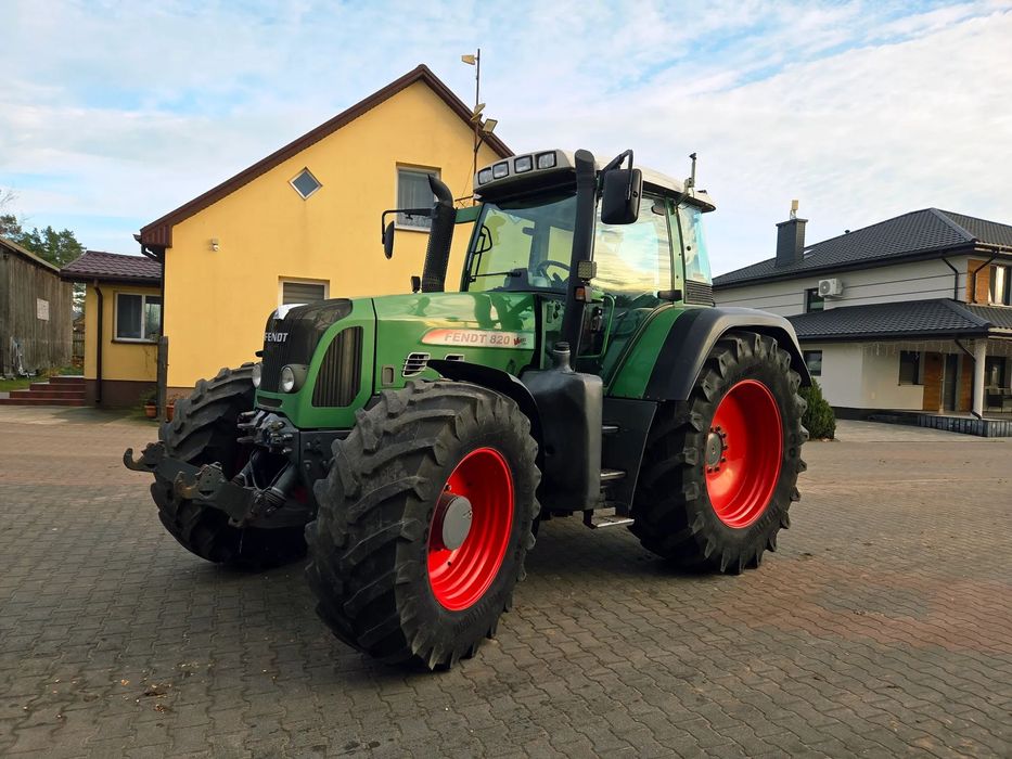 Fendt 820 TMS VARIO 818 722  Świeżo Sprowadzone FENDT 820 TMS VARIO 2010R Pneumatyka