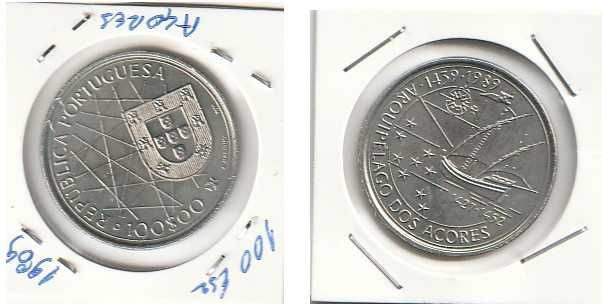 Moedas 100 escudos coleção