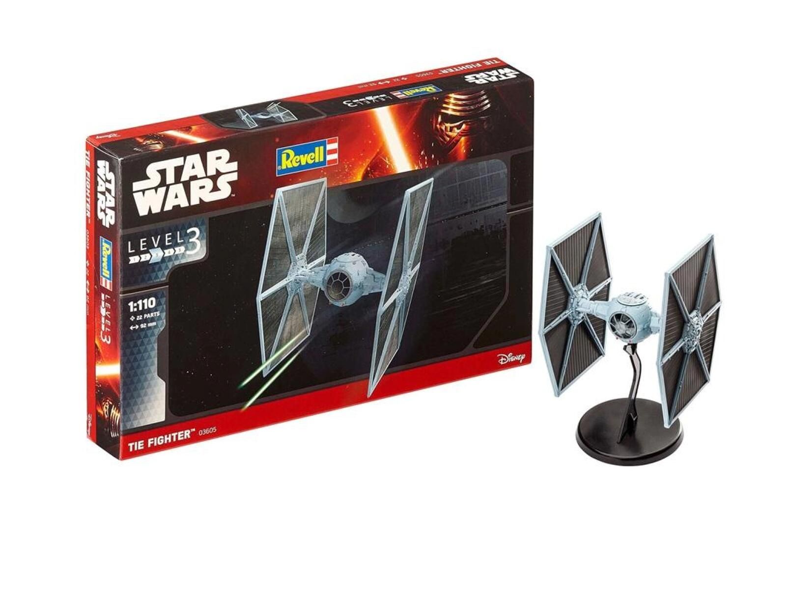 Star Wars TIE Fighter Revell oprawa: pudełko