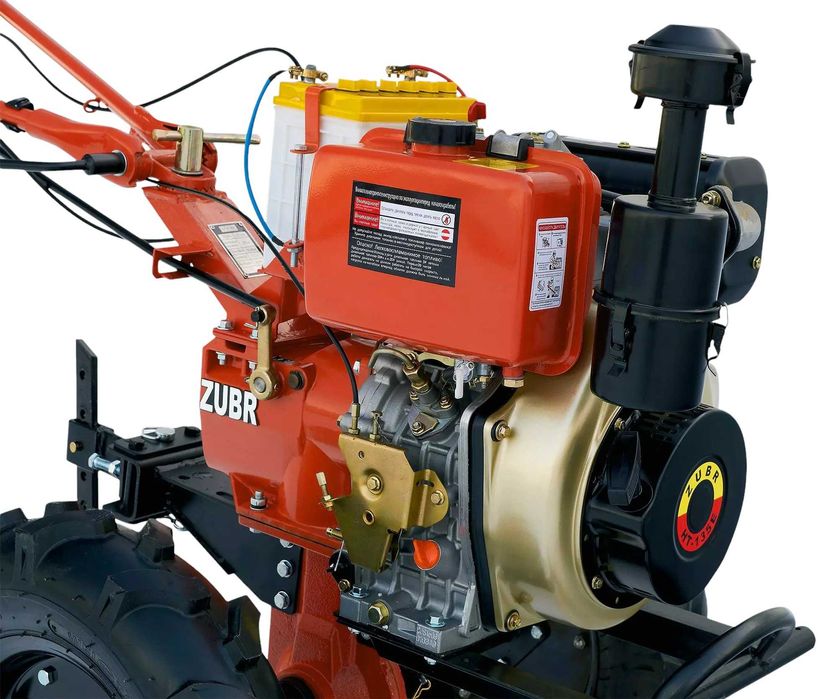 Мотоблок Зубр | 9 к.с. Дизель | ЕЛЕКТРО-СТАРТЕР | Розстрочка | ДЗВОНИ