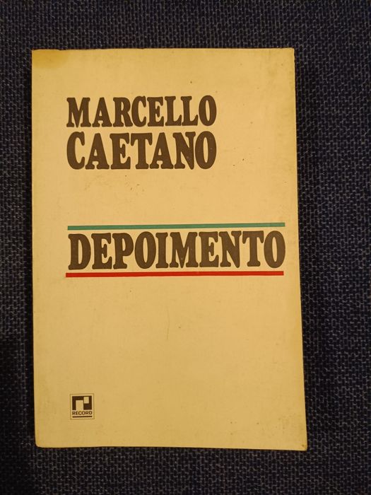 Livro "Depoimento", Marcello Caetano (portes grátis)