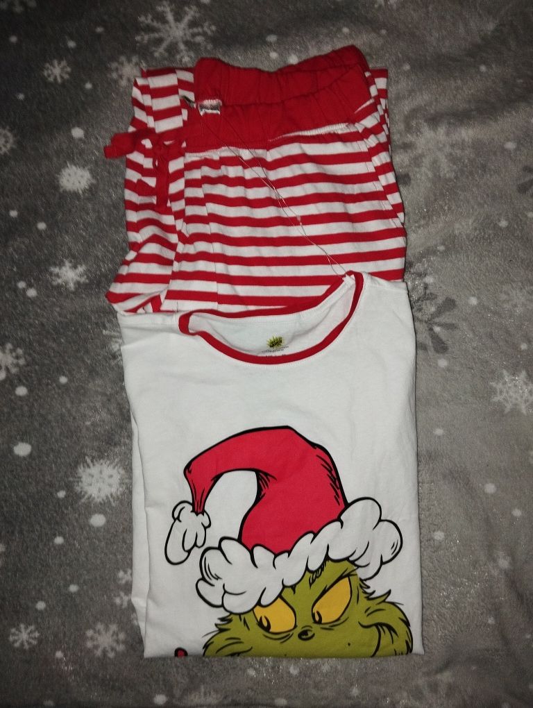 Nowa zimowa świąteczna piżama Grinch damska M