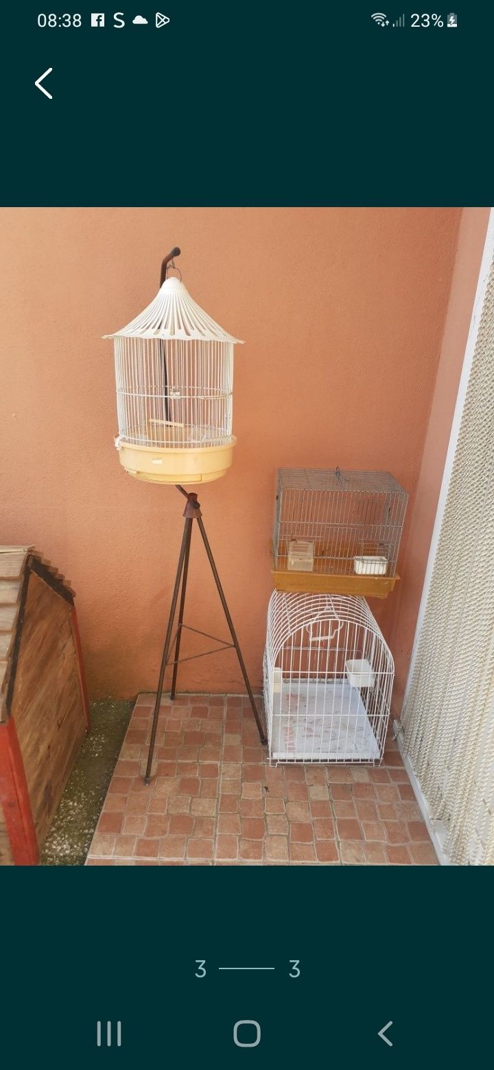 Gaiolas para pássaros