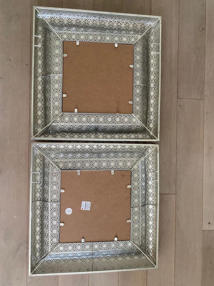 Marokanskie lustra Zara Home 2 sztuki