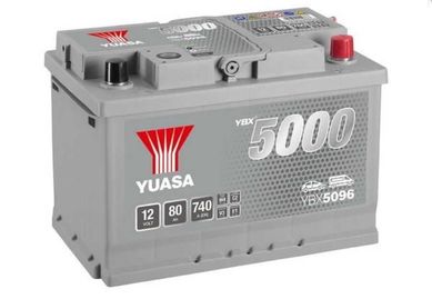 Akumulator Yuasa YBX5096 80Ah 730A dowóz Trójmiasto gratis Promocja