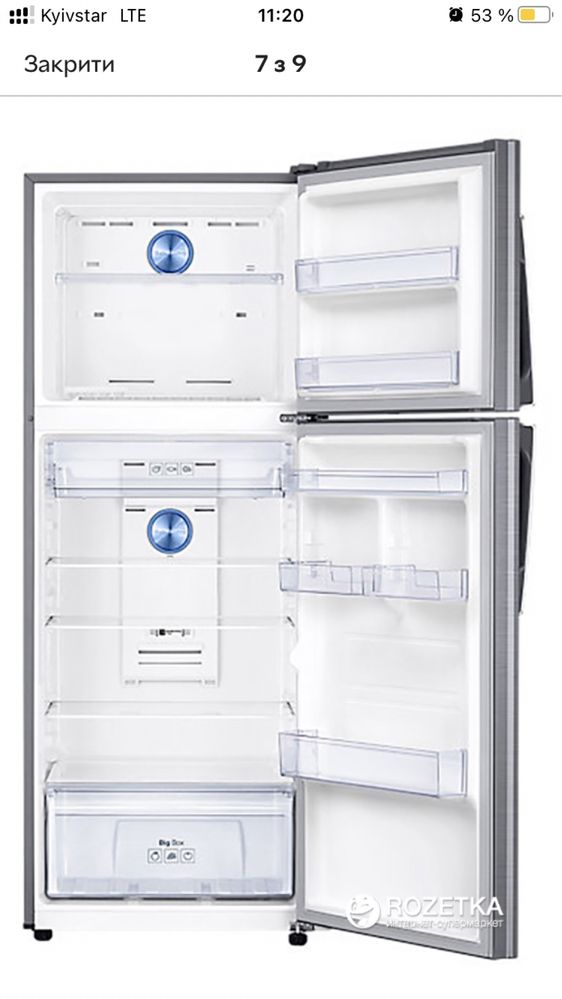 Холодильник SAMSUNG RT38K5400S9/UA холодільник