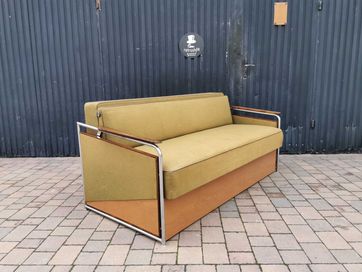 Sofa, kanapa BAUHAUS, ART DECO, Czechosłowacja '50, PRL Design
