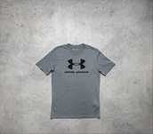 Мужская Футболка Under Armour С Большим Логотипом Оригинал Идеал S
