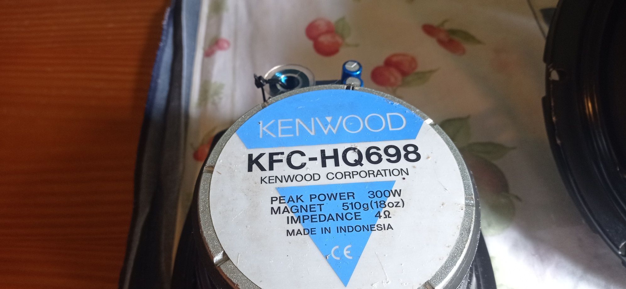 Colunas + amplificador Kenwood  500w