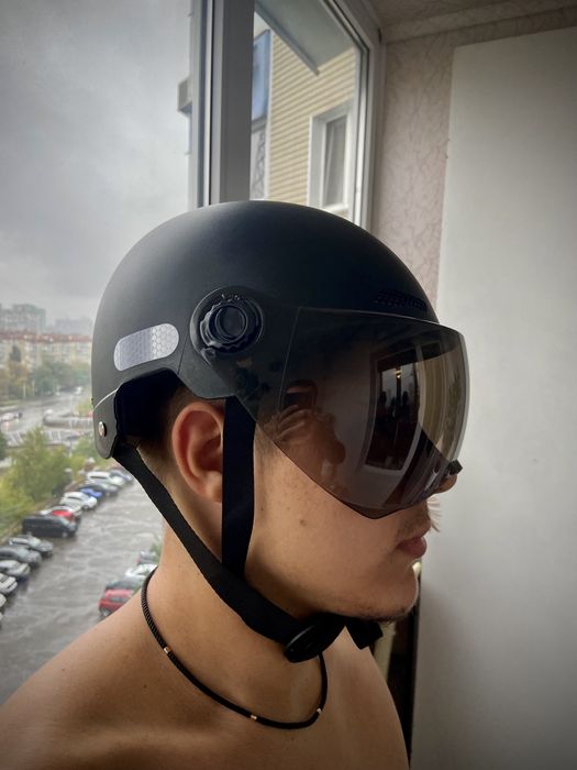 Шлем Шолом с визором мото вело НОВЫЙ каска