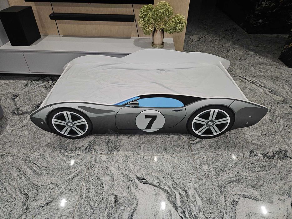 Łóżko dziecięce samochód - wyścigówka