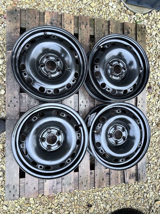 4xfelga stalowa 15” VW/SEAT/SKODA (5x100 ET38)