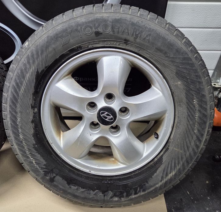 Диски Hyunday Santa Fe SM Санта Фе 16 5×114.3 шини