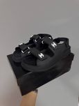 р36-41 Сандалі Chanel Dad Sandals Black premium