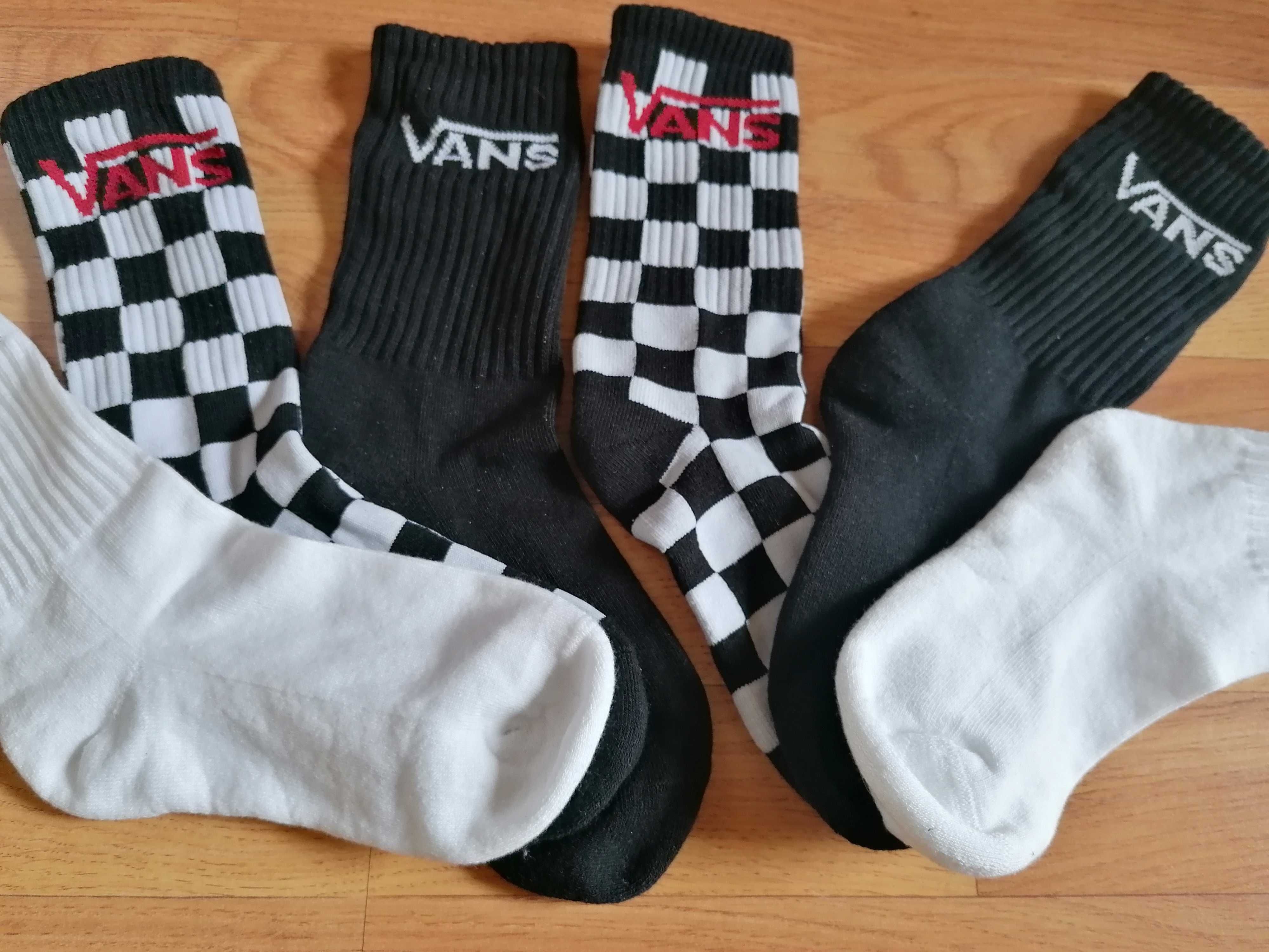 VANS SKARPETY 31,5 - 38 oryginalne 3 pary, nowe bez metki