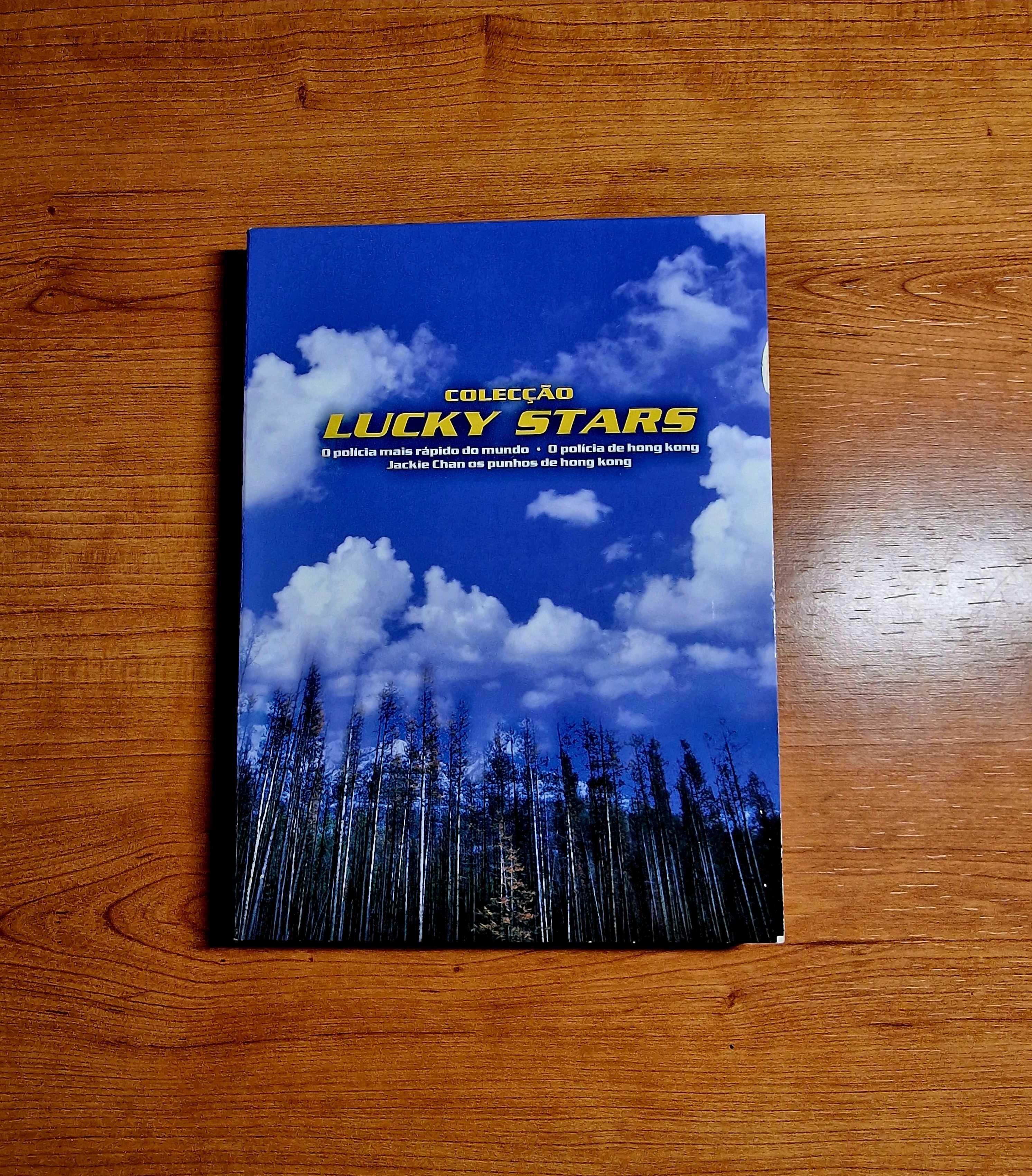 Coleção LUCKY STARS Jackie Chan/Sammo Hung/Yuen Biao -3 Filmes Míticos