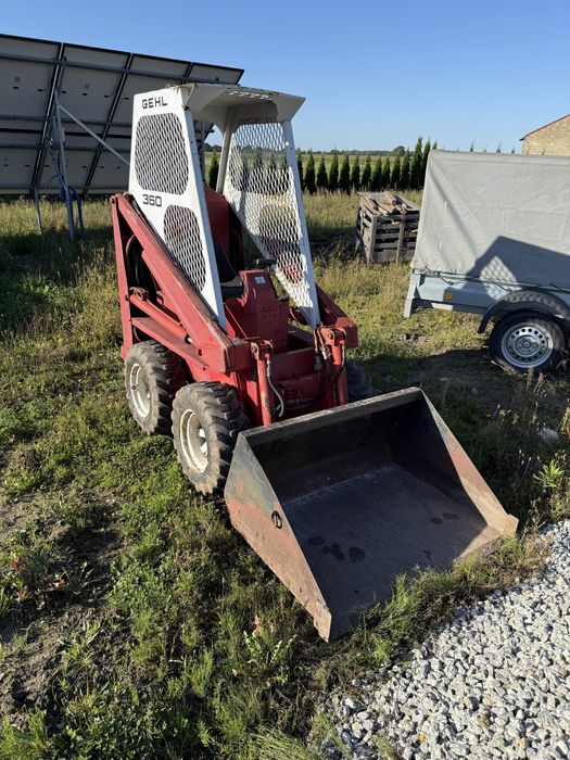 Gehl 360 miniładowarka. Koparka, ładowarka burtowa, nie bobcat, case