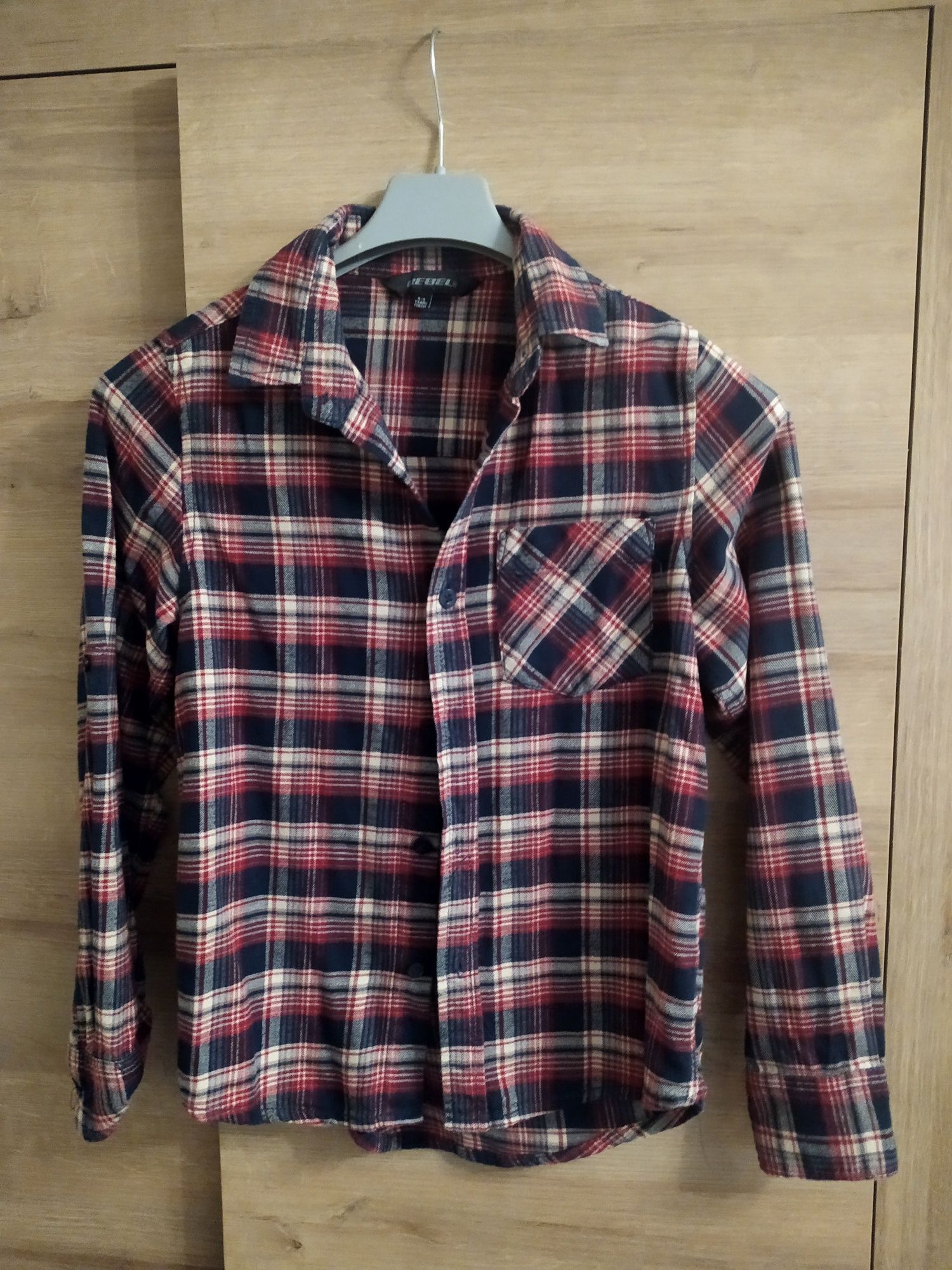 Flanelowa koszula r. 134 Rebel