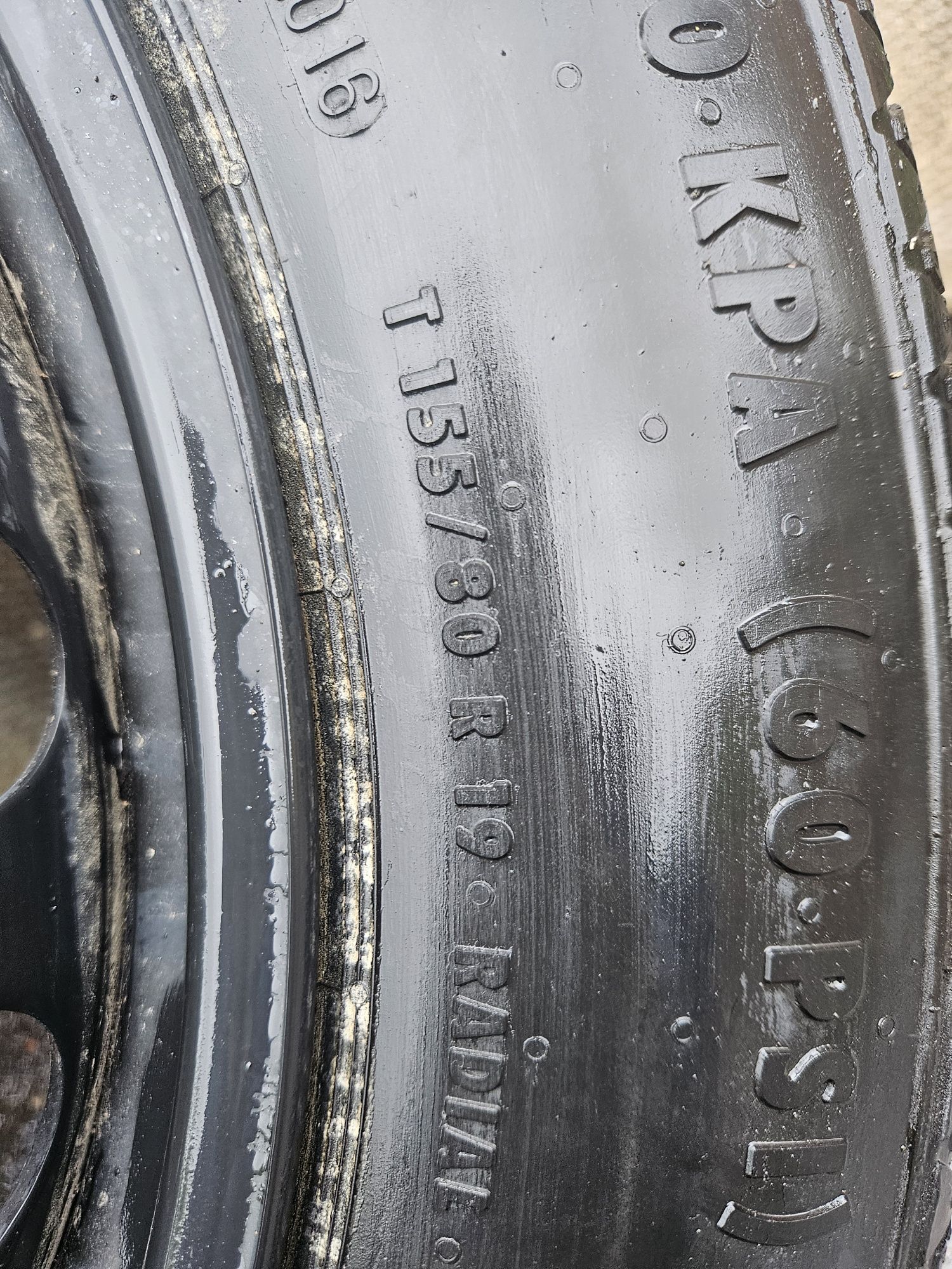 Диск докатки R19 155/80 5x112 Mercedes