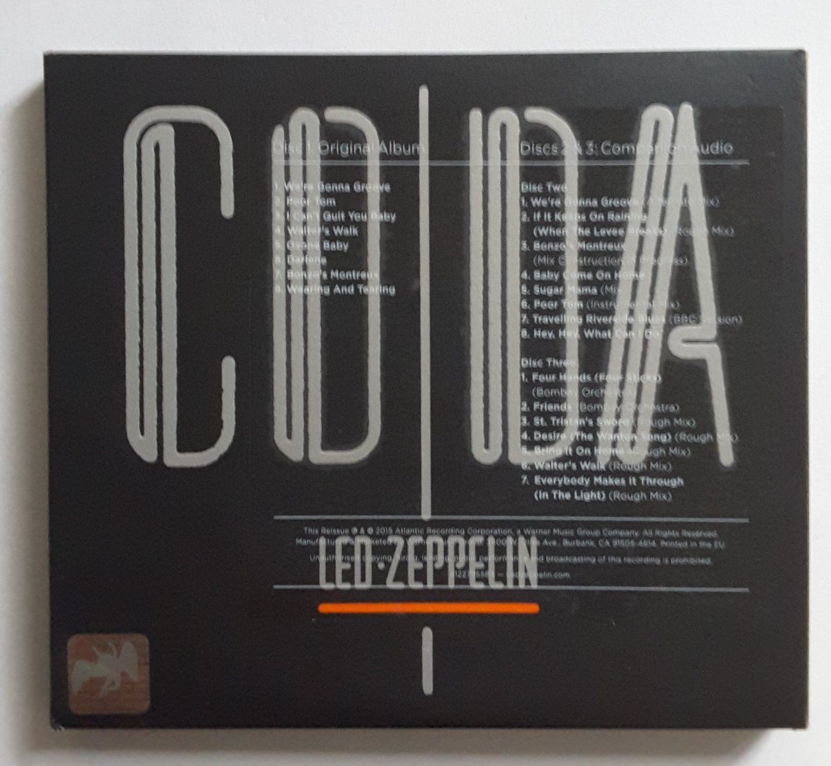 Led Zeppelin - Coda 3 x CD Deluxe Edition