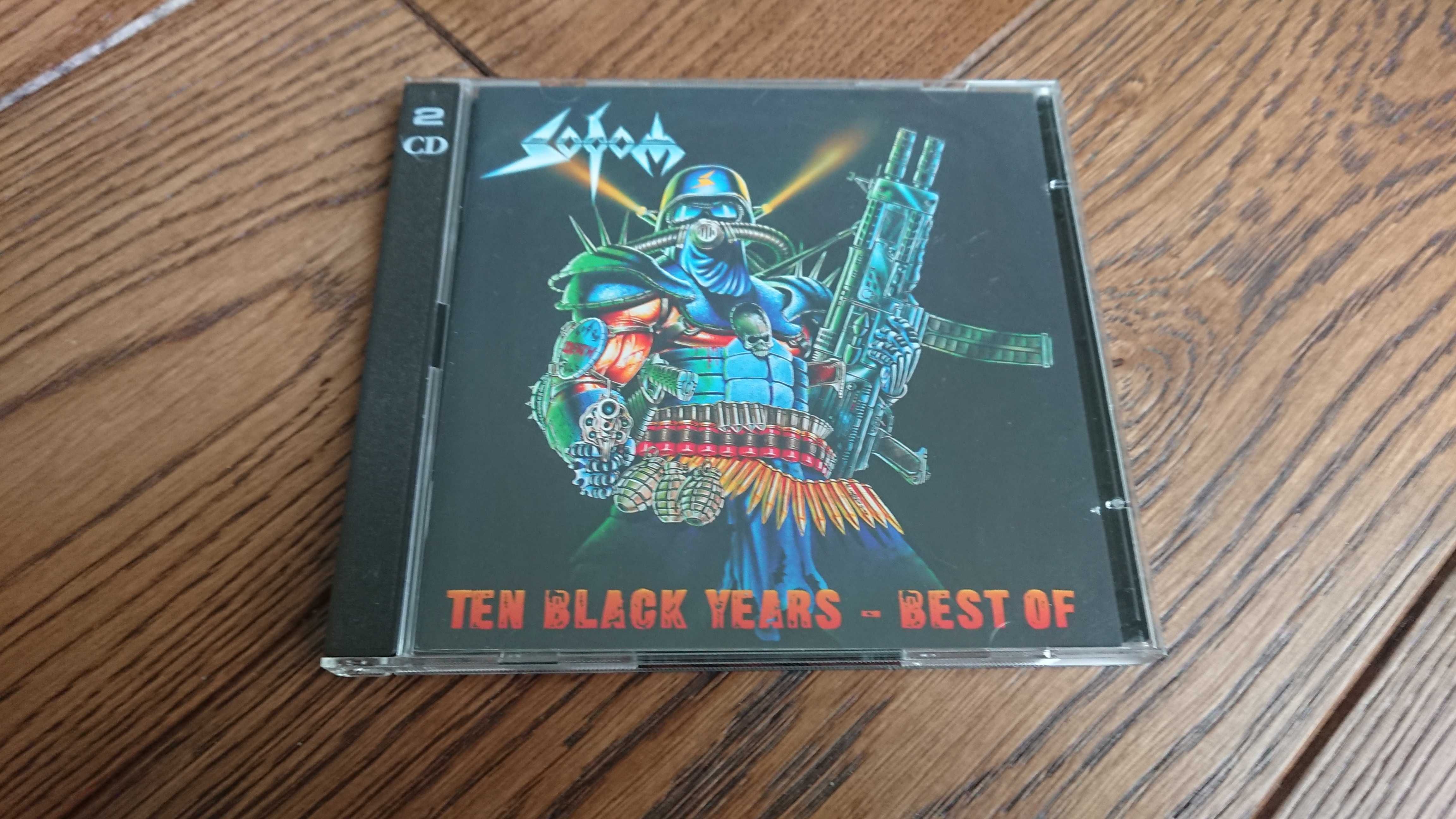 Sodom Ten Black Years - Best Of 2CD *IDEAŁ* SPV 1996 Jewelcase Unikat