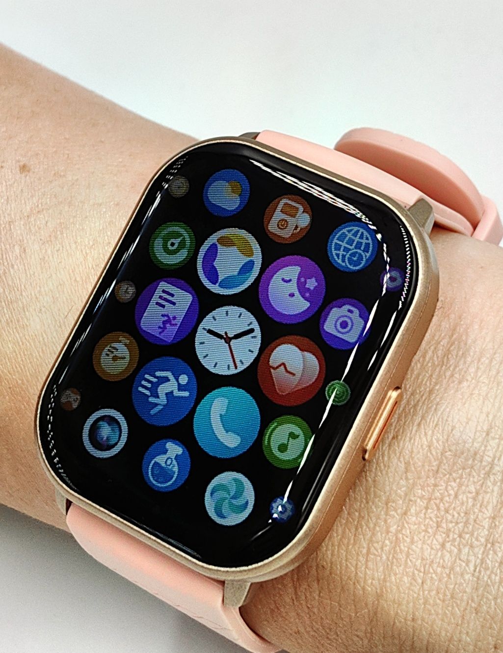 Smartwatch AMOVAN ZL99J DAMSKI Różowy 2 paski