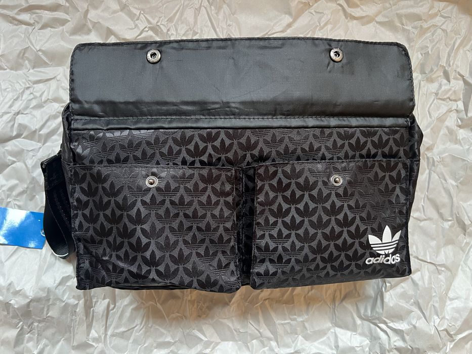 Сумка бананка Adidas monogram через плече
