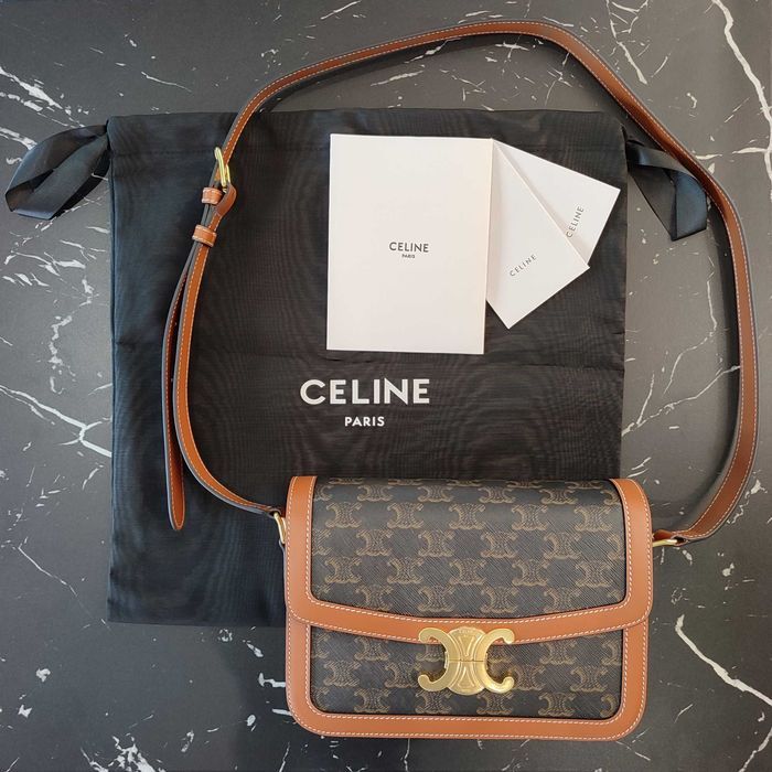 Сумка Classique Triomphe Bag Canvas Tan