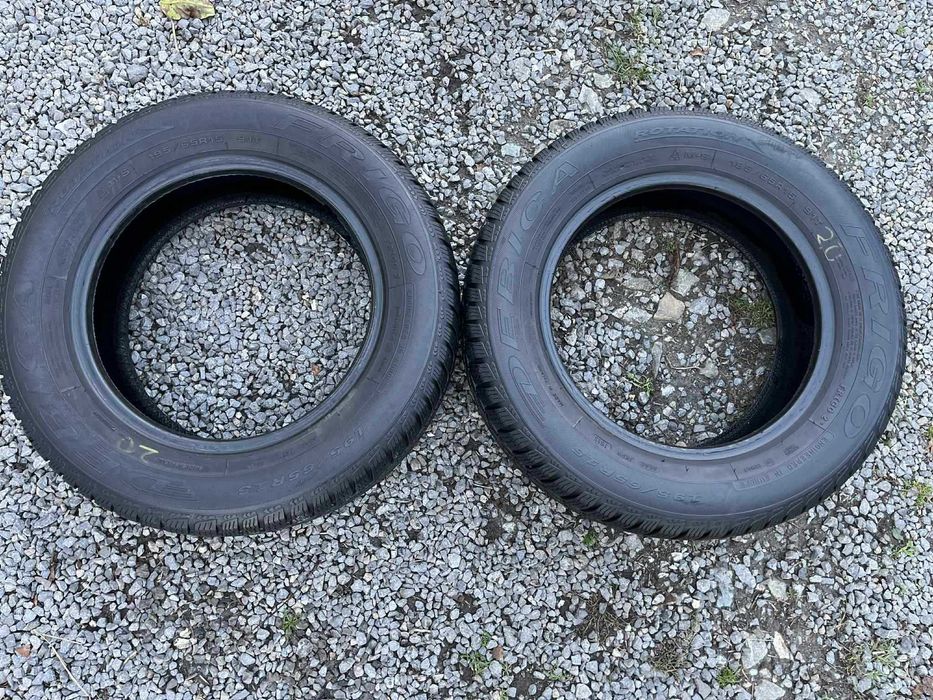 Opony 195/65R15 Dębica Frigo 2 Zima 2sztuki 7,05mm bieżnika