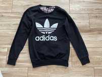 Czarna bluzka adidas unisex m bez kaptura bawełna