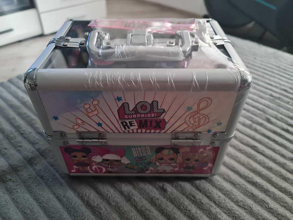 L.O.L. SURPRISE Kosmetyki dla dziewczynki kuferek kosmetyki i gumki