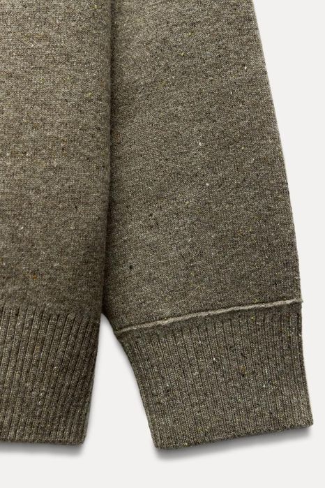 Светр оверсайз zara із вовни